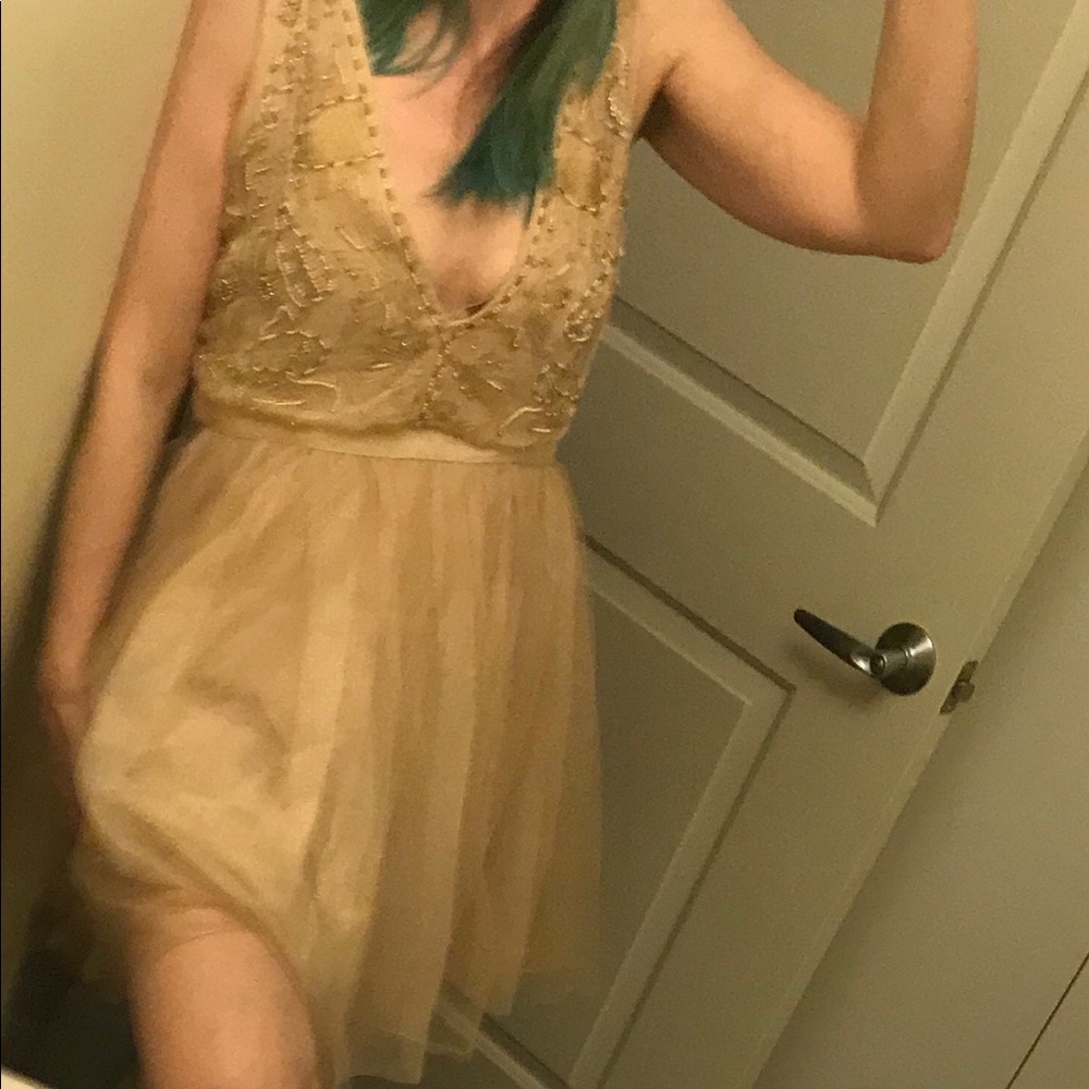 Free People Deja Vu Mini Dress
